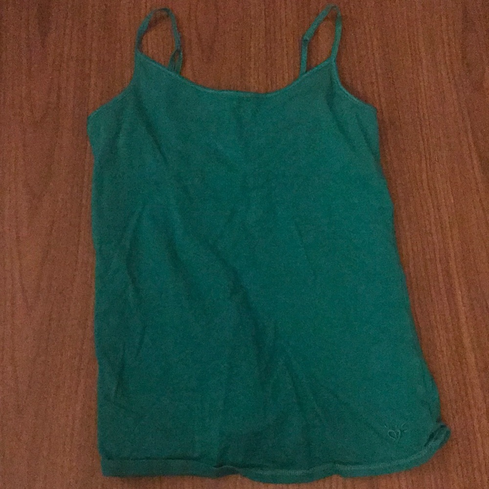 dark green tank top- like new